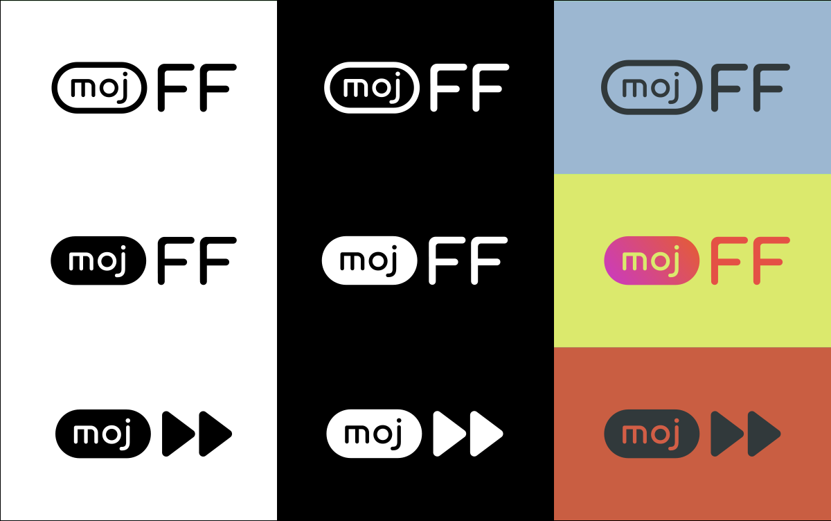 MojOFF. Branding for streaming service